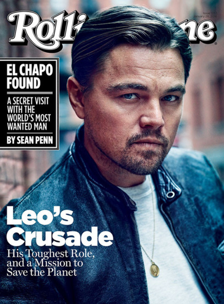 Leonardo DiCaprio aprovecha la revista Rolling Stone para explicar su personal cruzada para salvar el planeta