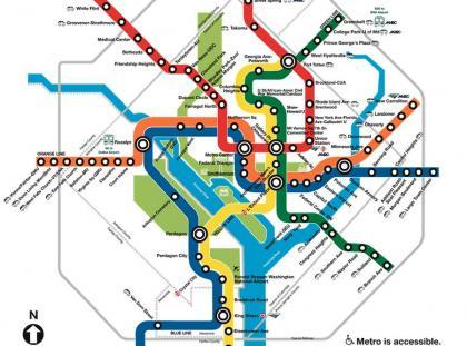 WAS metro map