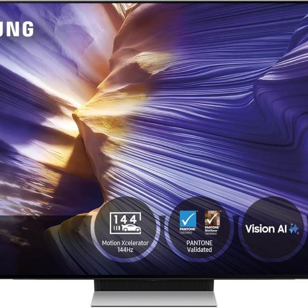 Samsung OLED TQ65S90FAT 65" 4K Smart TV 144Hz HDR10+ Dolby Atmos Gaming
