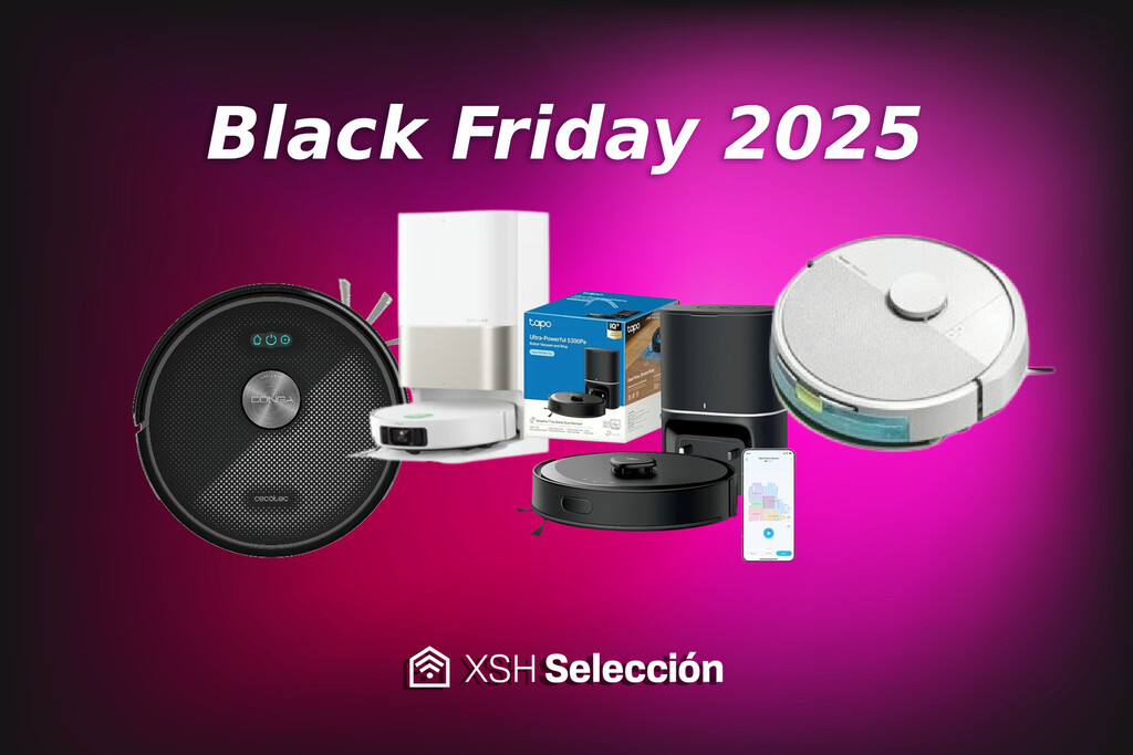 Los mejores chollos en robots aspiradores que hemos encontrado en el Black Friday 2025