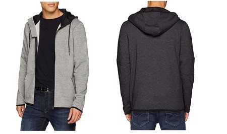 Desde 14,84 euros en Amazon podemos estrenar una sudadera con capucha Jack & Jones Jcoalpha Sweat Zip Hood
