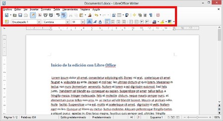 Edición de textos con Libre Office 4.0