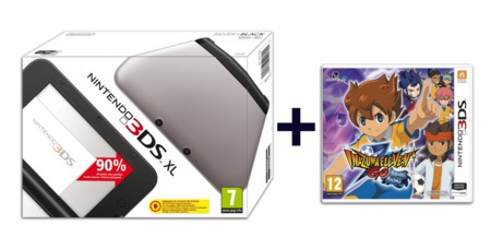 Nintendo 3DS XL + Inazuma Eleven Go Sombra por 169 euros