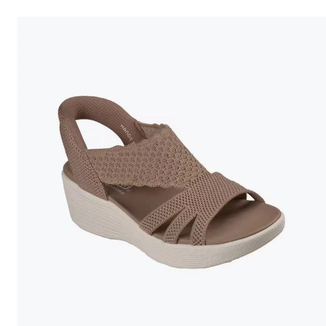 Sandalias Sckechers Mujer Slip-ins: Parallel Lite - Summer Invite Marron
