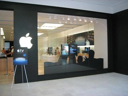 La publicidad del AppleTV llega a las Apple Stores