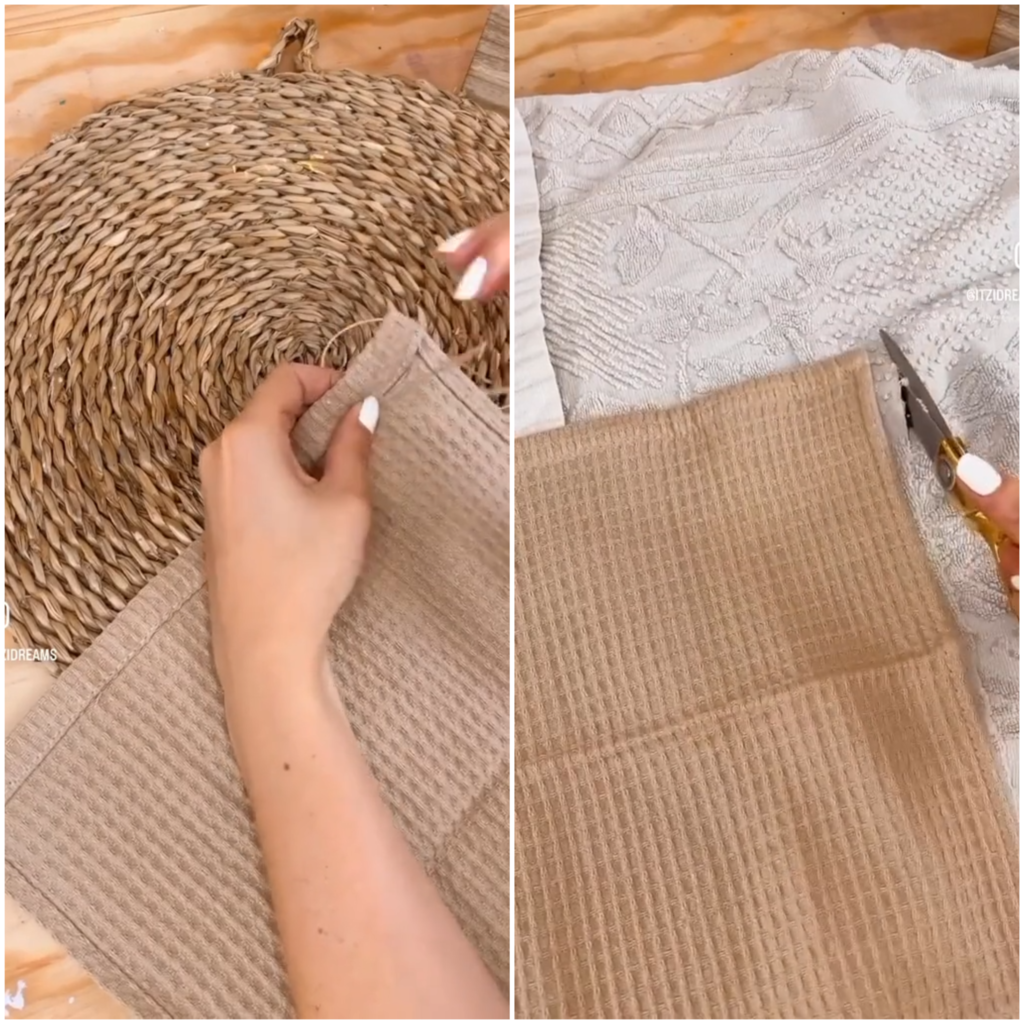 Dales una segunda vida a tus toallas viejas: con este sencillo proyecto DIY podrás hacer neceseres para mantener ordenados los cajones del baño