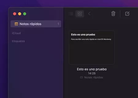 クイックノート Macos モントレー 2