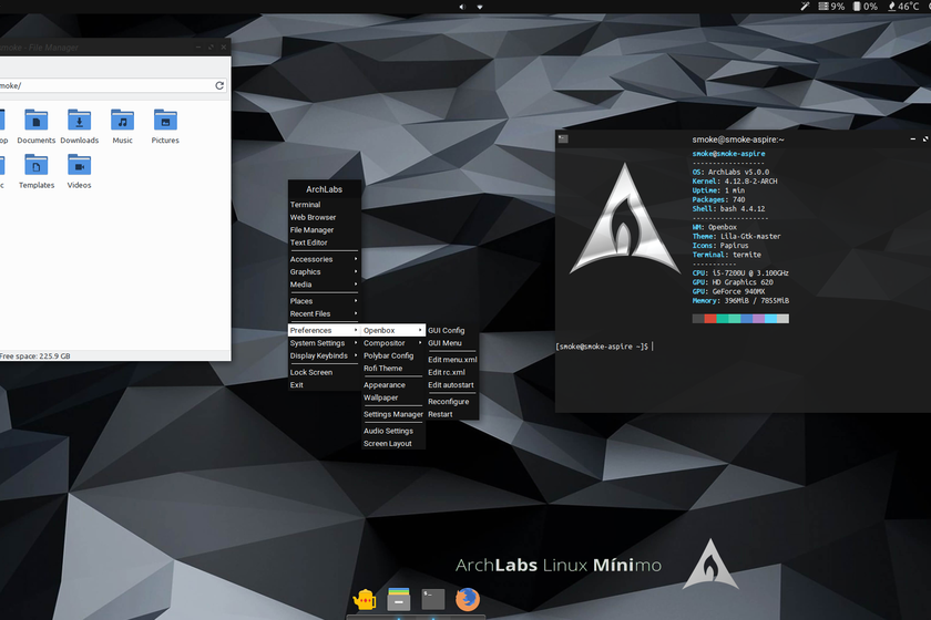 ArchLabs Minimo, una distribución ultra ligera y minimalista para los ...
