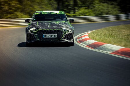 El Audi RS 3 Sedán rompe un récord y se convierte en el compacto más rápido de Nürburgring