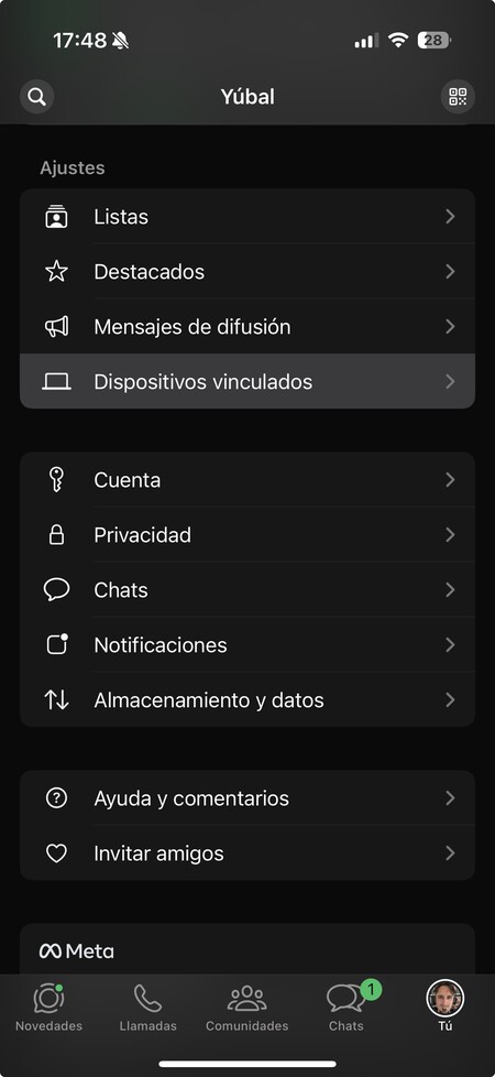 Dispositivos Vinculados