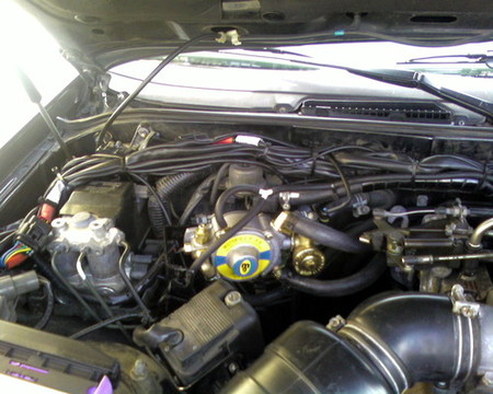 Toyota Supra propulsado por GLP