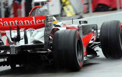 Hamilton lidera los tiempos en Hockenheim