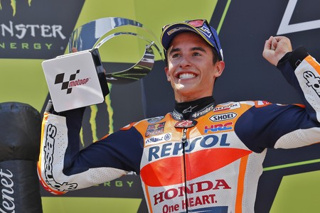 Marc Márquez: "Ha sido un GP muy difícil, así que he asegurado el segundo. Era el día de Dovi"