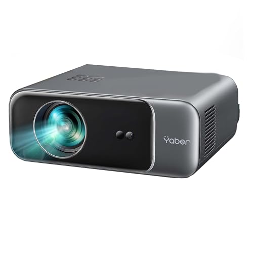 Proyector YABER Cine en Casa, 1080P Full HD Compatible con 4K
