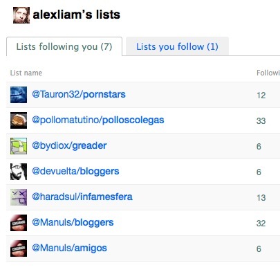Twitter empieza a permitir el uso de listas entre sus usuarios