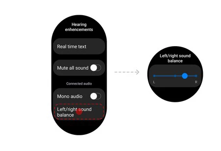 Samsung One Ui 4.5 アクセシビリティ
