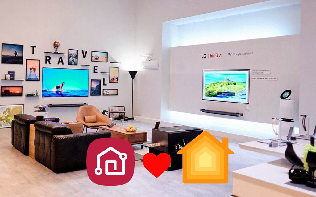 La aplicación LG ThinQ se actualiza y ahora permite gestionar dispositivos integrados en HomeKit de Apple