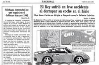 Dolorpasión™: año 1990, S.M el Rey Don Juan Carlos y un Porsche 959