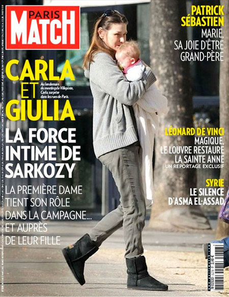 ¡Toma cabreo de Carla Bruni! La que se os viene encima