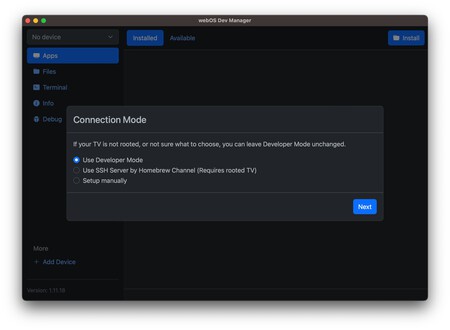 Dev Mode 1