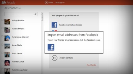 La integración con Facebook ya no está disponible en los servicios de Microsoft