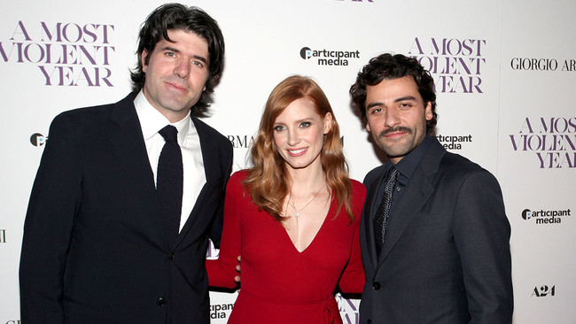 Chandor Jessica Chastain y Oscar Isaac