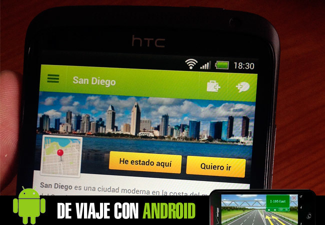 Guías de viaje Android