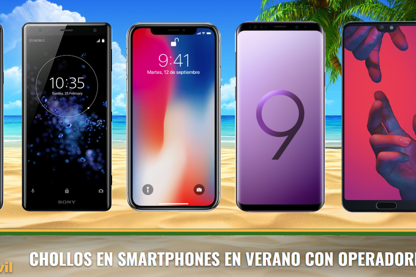Las mejores ofertas en móviles baratos con operador en verano 2018