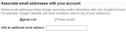 Asocia tu dirección de correo a la cuenta de Google