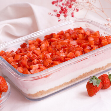 Tarta de fresas sin horno: el postre más fácil y rápido para llevar a una comida con amigos 
