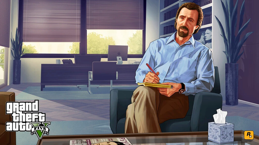 ¿Recuerdas al psiquiatra de Michael en GTA V? Pues siguió con su vida hasta convertirse en un malo de James Bond ¿Recuerdas al psiquiatra de Michael en GTA V? Pues siguió con su vida hasta convertirse en un malo de James Bond