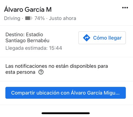 Informacion Ubicacion Google Maps