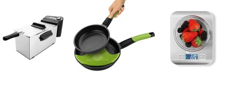 3 ofertas para nuestra cocina en Amazon: sartenes, freidoras y básculas a buen precio