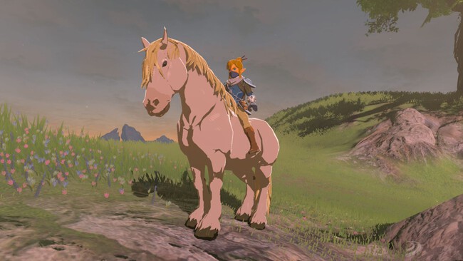 Caballo Blanco De Zelda Botw