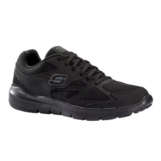 Zapatillas Caminar Skechers Flex Advantage 3.0 Hombre Negro
