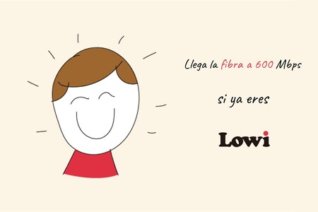 Lowi ya ofrece fibra a 600 Mbps con nuevas tarifas de hasta 50 GB, pero solo para actuales clientes