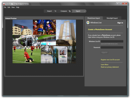 Deep Zoom Composer, haz composiciones de imágenes a alta resolución en Silverlight