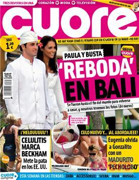 Busta y Paula vuelven a casarse
