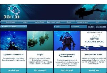 Bucearen.com, para amantes del buceo en España