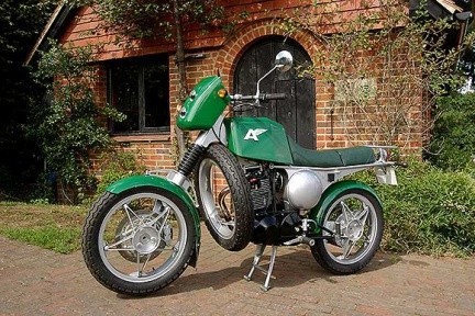Greenfly, la moto propulsada por gas