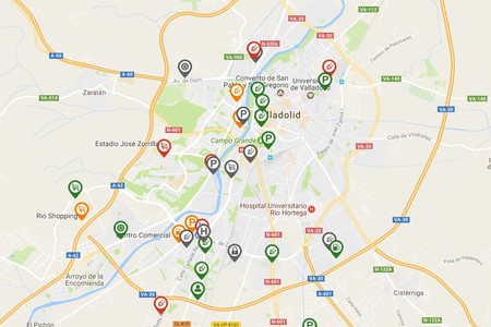 Mapa Electricos Valladolid