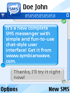 SMS Chat, maneja tus conversaciones