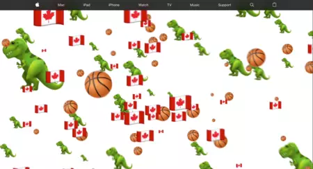 Appleも絵文字とカナダ国旗でトロント・ラプターズの勝利を祝った