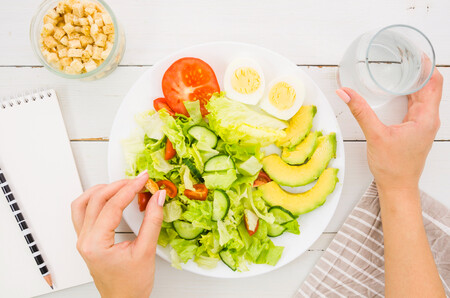 Ensalada Deliciosa Saludable Lechuga