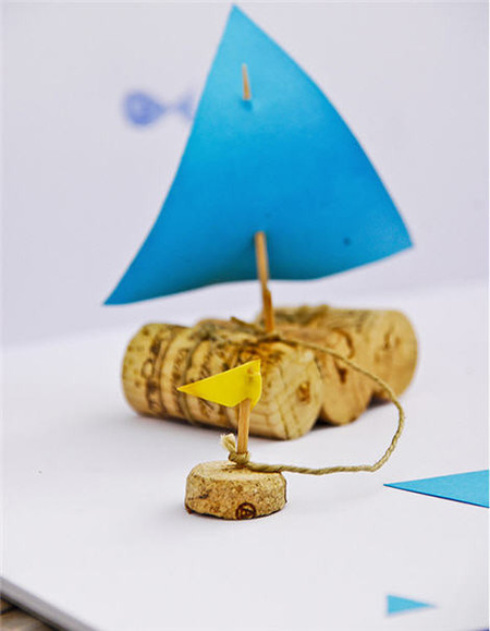 Barco en tarro de cristal