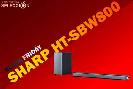 Black Friday 2020: brutal rebaja en la barra de sonido con subwoofer Sharp HT-SBW800 en Amazon a 299 euros, su mínimo histórico