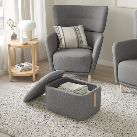 Oskarshamn Reposapies Con Almacenaje Tibbleby Beis Gris 1123994 Pe874961 S5