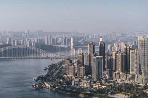 Chaotianmen Bridge Nan An District Of Chongqing