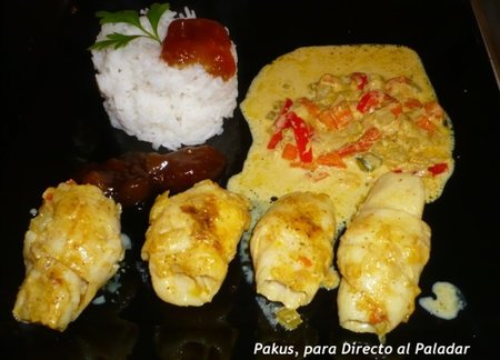 Merluza al curry. Receta