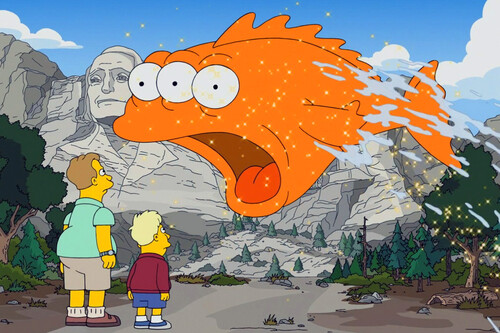 Pez Tres Ojos Simpsons